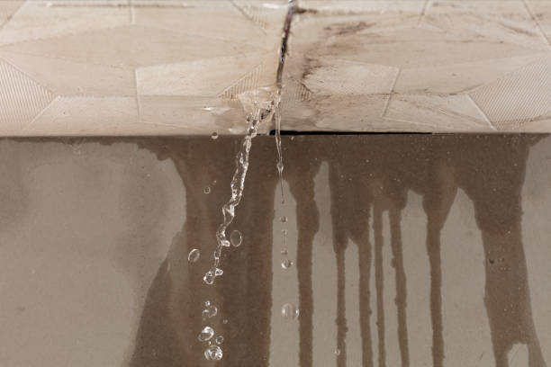 Professional Burst Pipe Cleanup technician working in Cashion, OK
